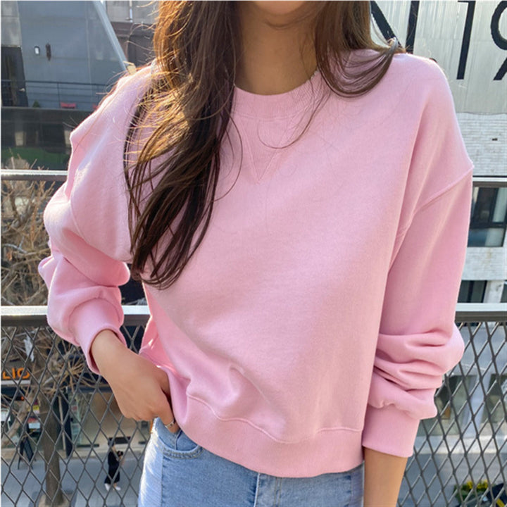 Sweatshirt décontracté pour femmes avec des manches volumineuses Chic & Stil