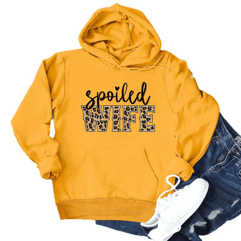 Sweat à capuche pour femmes avec lettrage créatif et élégant Chic & Stil