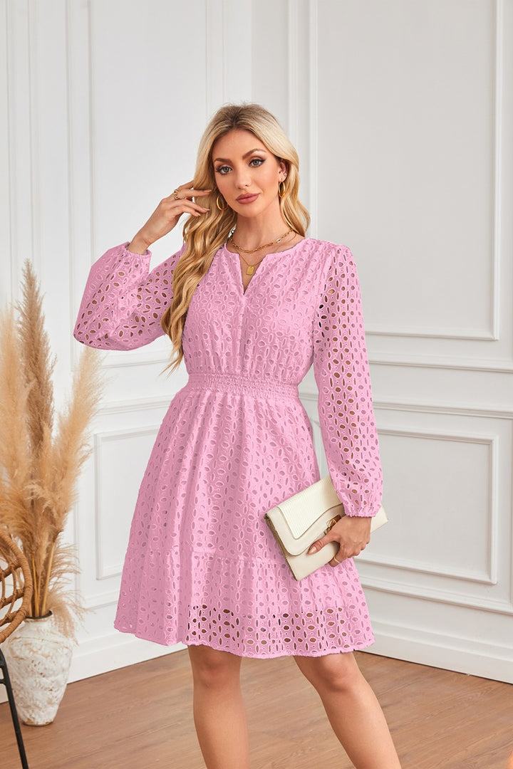 Lady garment with hole pattern Lune London
