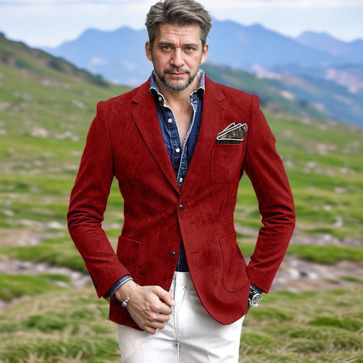 Velvet blazer for men with an elegant fit Lune London