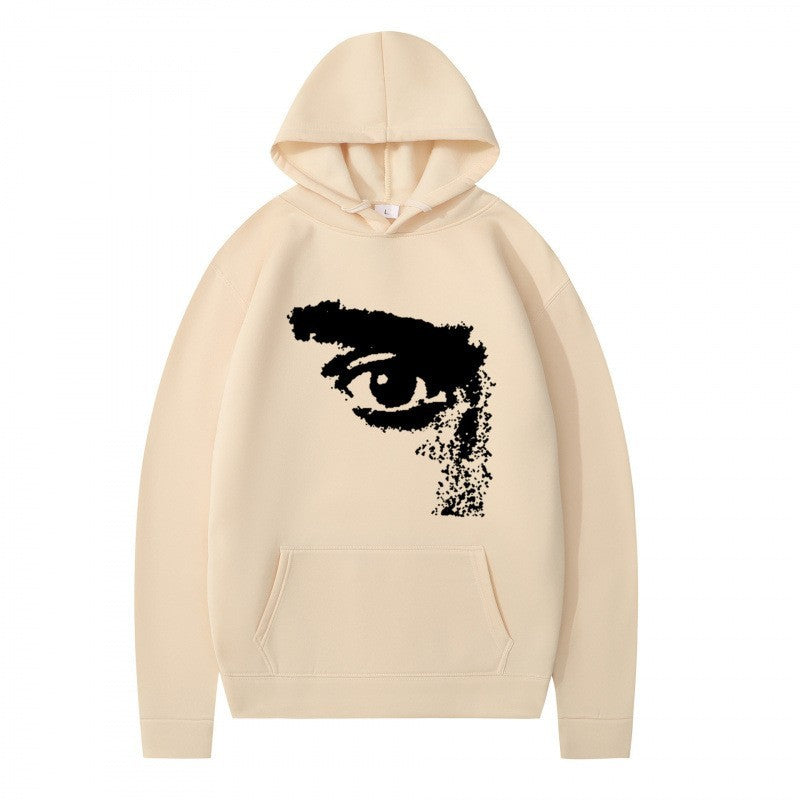Women’s hoodie with modern, artistic print Chic & Stil