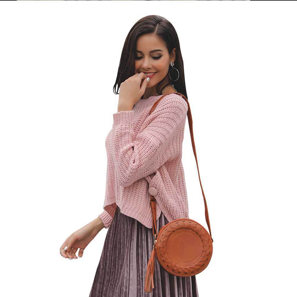 Casual knit sweater for women with a loose fit and a delicate texture Lune London