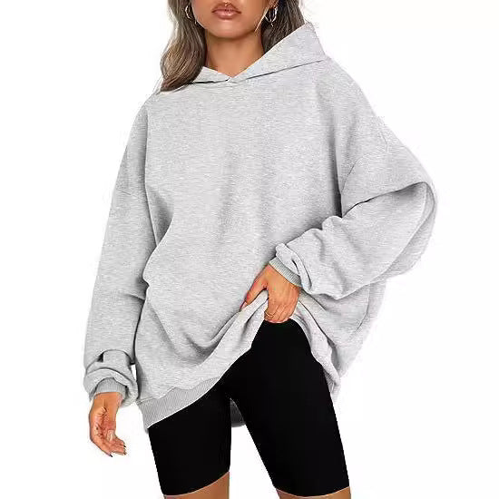 Women's Oversized Hoodie with relaxed fit and hood Lune London