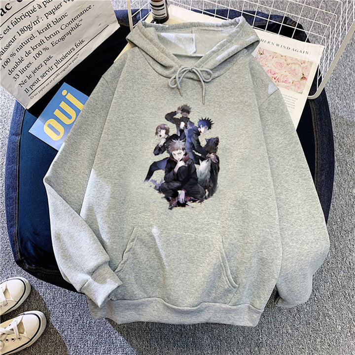 Women's hoodie with unique anime design Chic & Stil