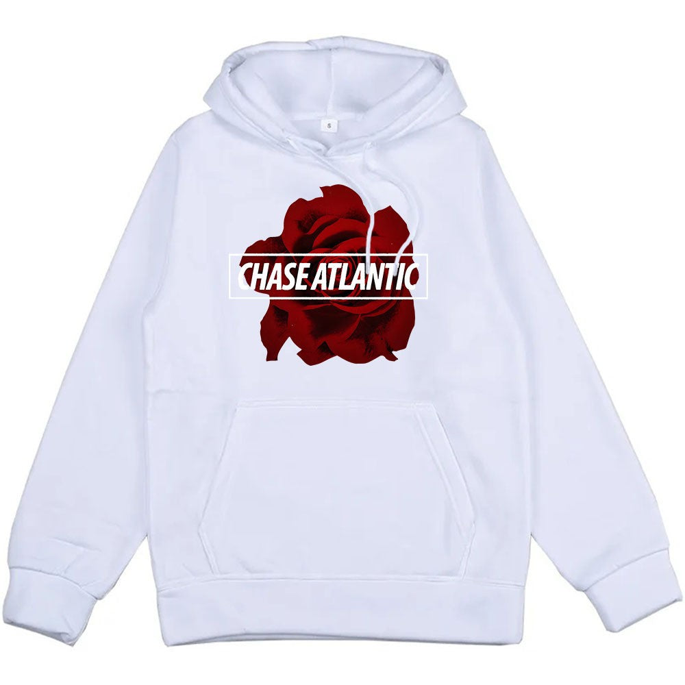 Women's hoodie with romantic rose design Chic & Stil