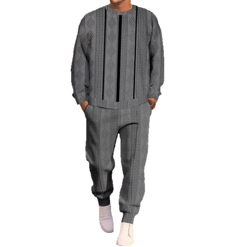 Men's casual tracksuit with a modern striped pattern and comfortable details Lune London