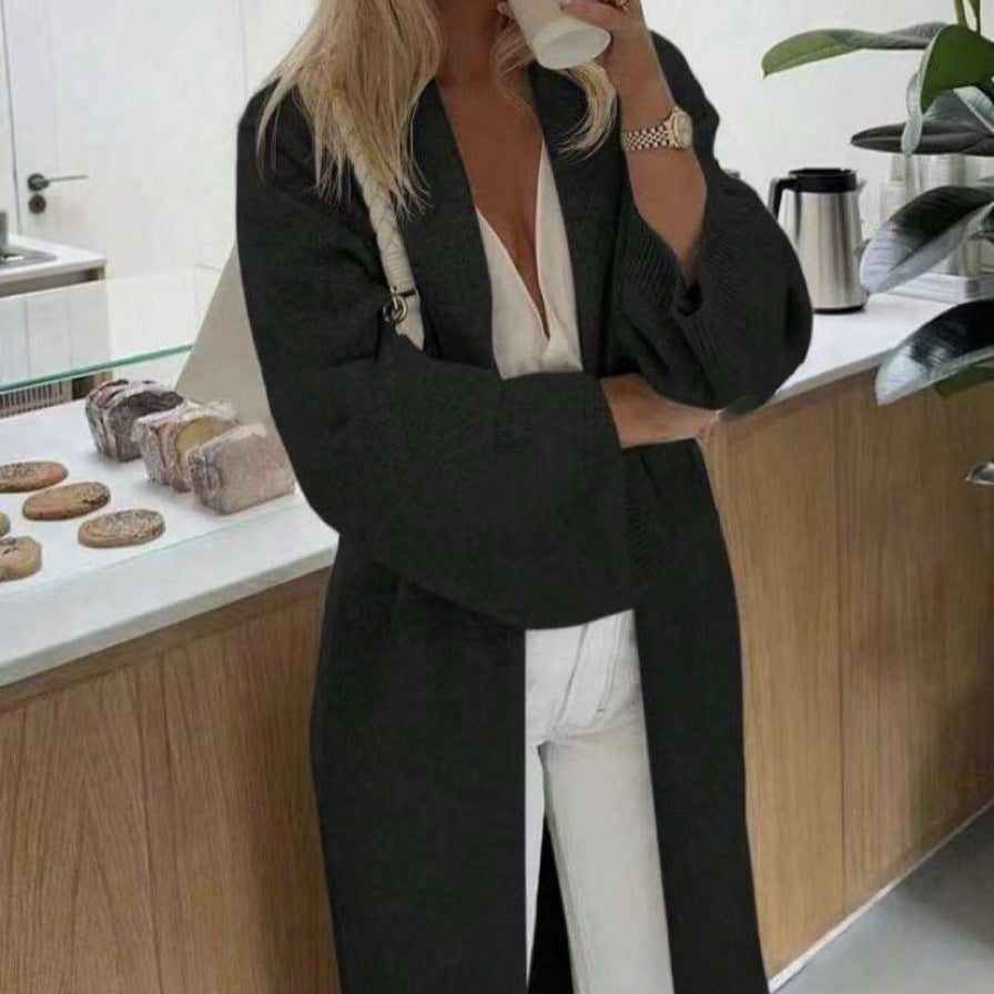Ladies casual oversized cardigan Lune London
