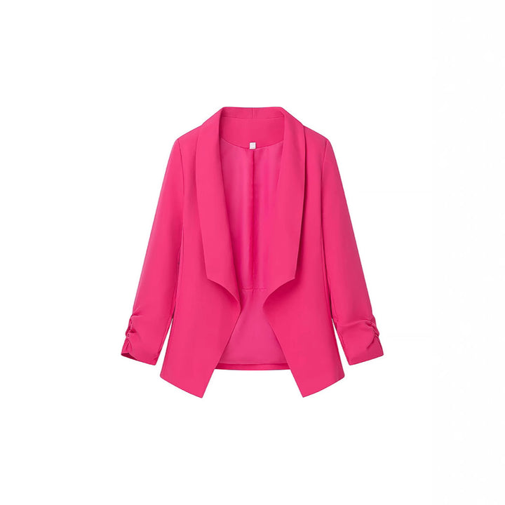 Dames Veste Blazer Élégante avec Coupe Décontractée et Manches Basses Chic & Stil