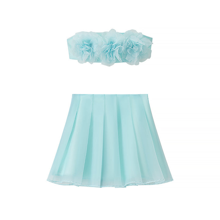 Playful puff sleeve dress for women with A-line silhouette Lune London