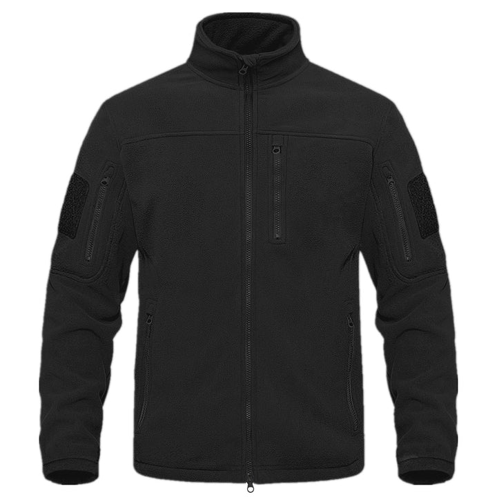 Fleece jacket for men with versatile pockets and high collar Lune London