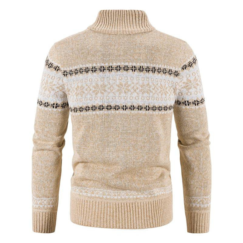 Men's knitted jacket with innovative design Lune London