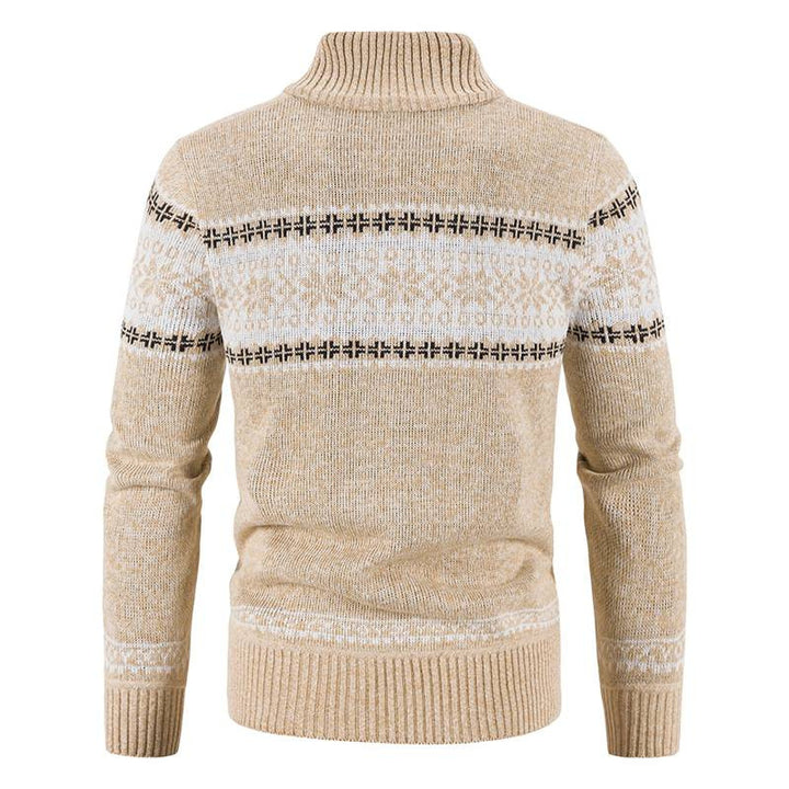 Men's knitted jacket with innovative design Lune London