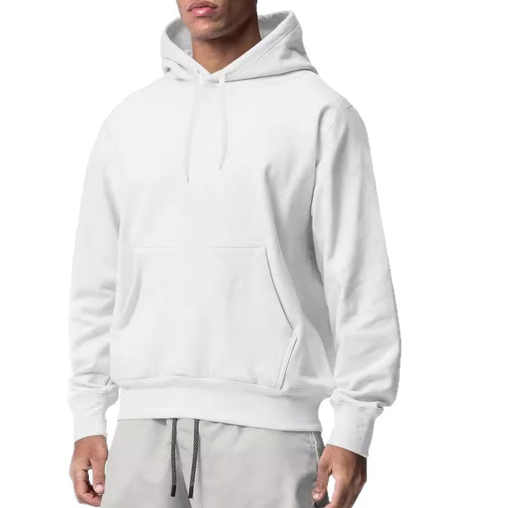 Men's hoodie with practical kangaroo pockets and comfortable fit Lune London