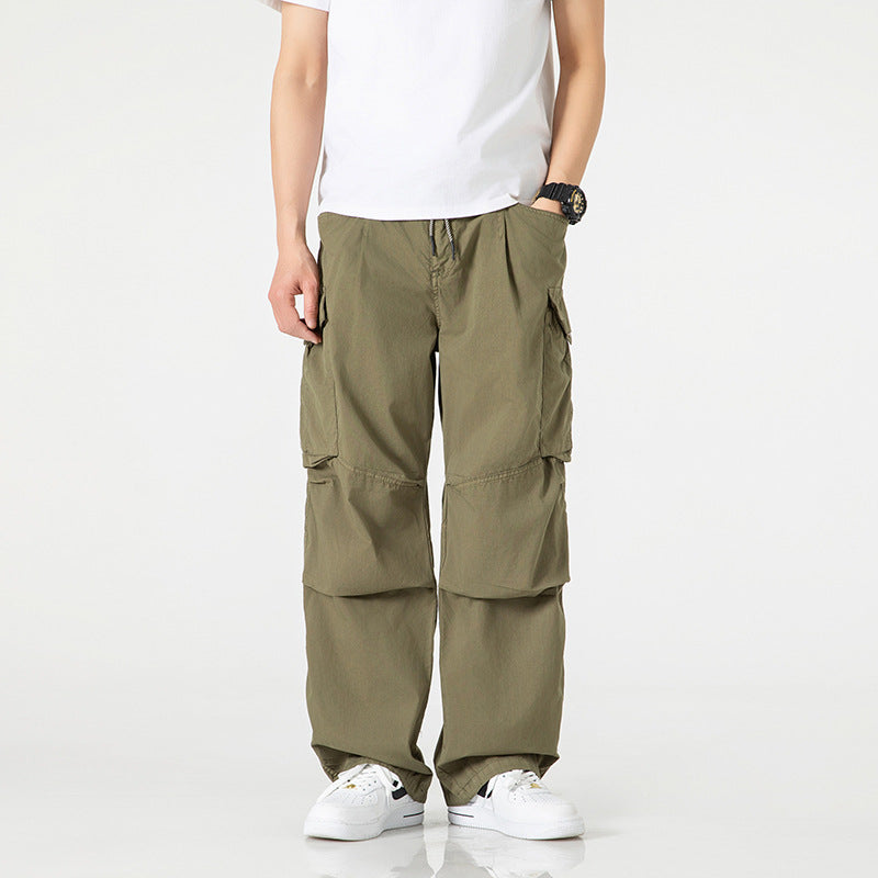 Pantalon cargo multifonctionnel pour hommes avec poches latérales pratiques Lune London