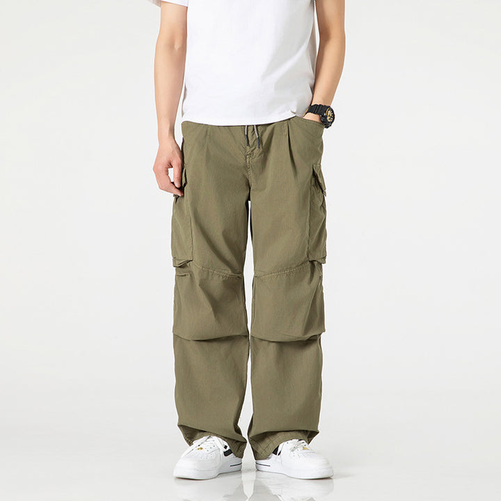 Pantalon cargo multifonctionnel pour hommes avec poches latérales pratiques Lune London