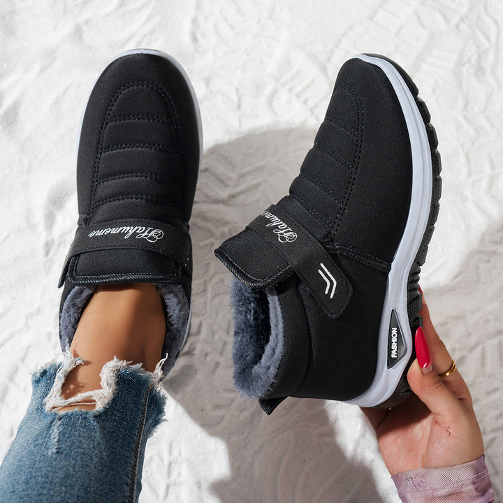 Lune London polar fleece sneakers for women