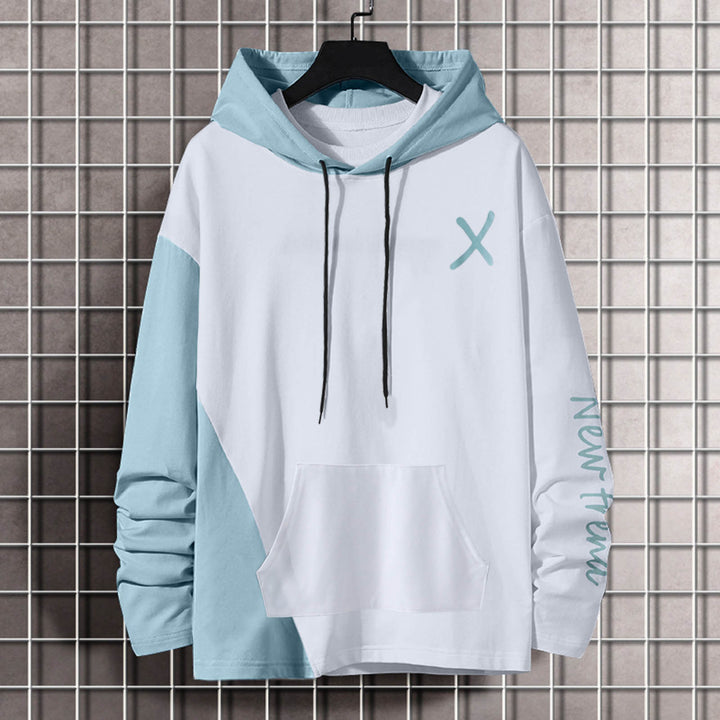 Women's hoodie with a modern color design and a practical kangaroo pocket Lune London