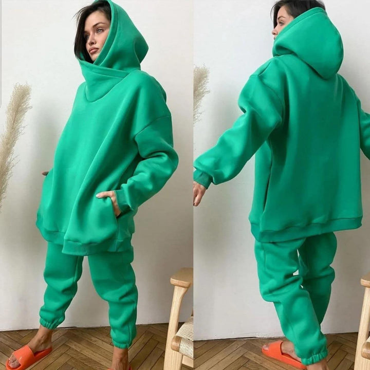 Oversized hoodie and jogger set for women Lune London