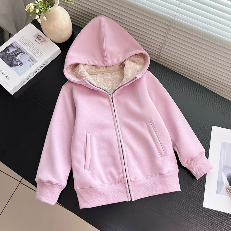 Veste à capuche chaude et confortable pour femmes avec doublure en polaire Chic & Stil