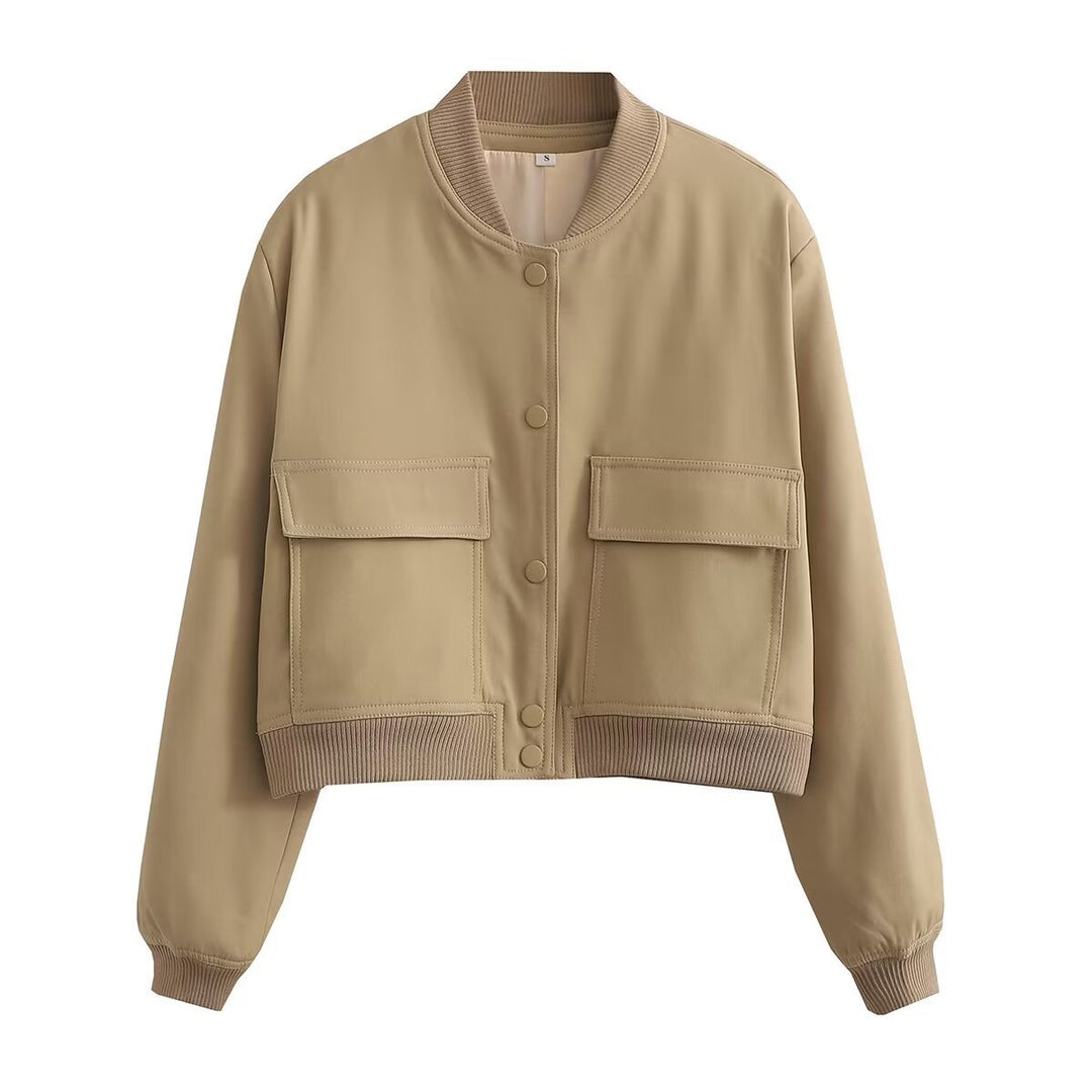 Trendy utility jacket for women with practical pockets and elegant cut Lune London