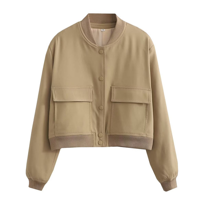 Trendy utility jacket for women with practical pockets and elegant cut Lune London