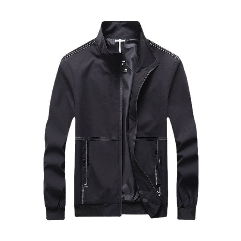 Lightweight functional jacket for men with elastic inserts Lune London