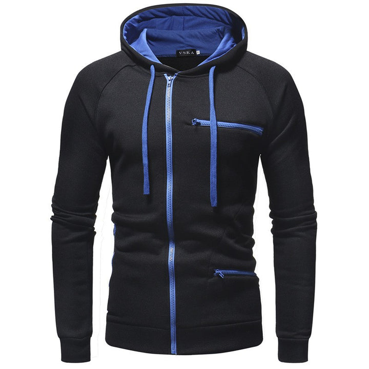 Men's Hoodie with functional zip pockets Lune London