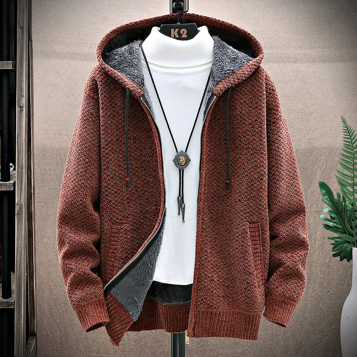 Comfortable hooded jacket for women with soft lining and innovative cut Lune London