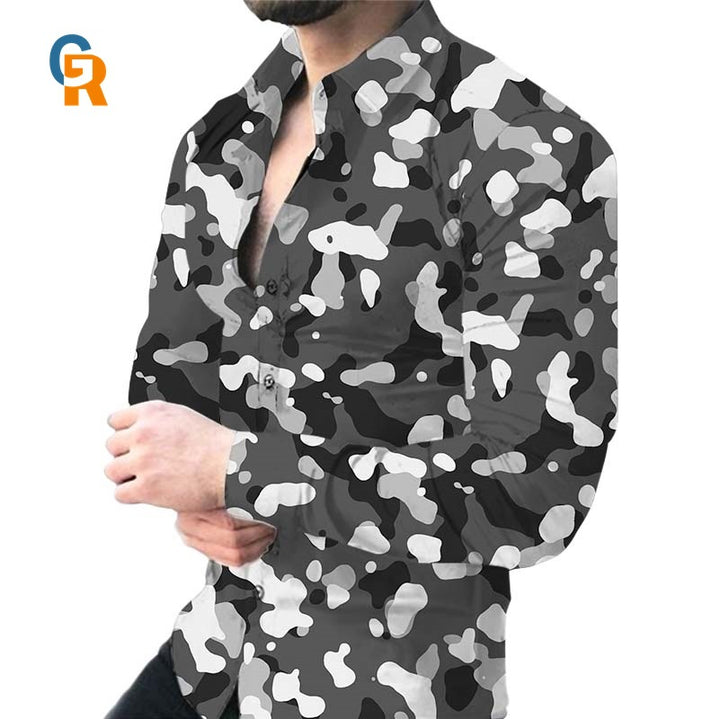 Shirt for men with a striking animal pattern Lune London