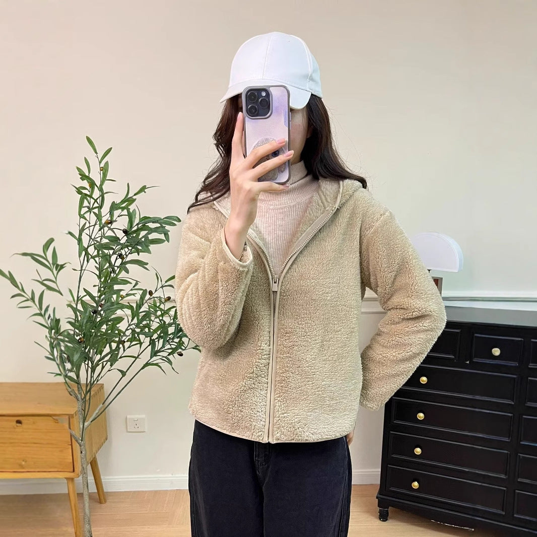 Veste en polaire pour femme, confortable et respirante, avec fermeture éclair intégrale Chic & Stil