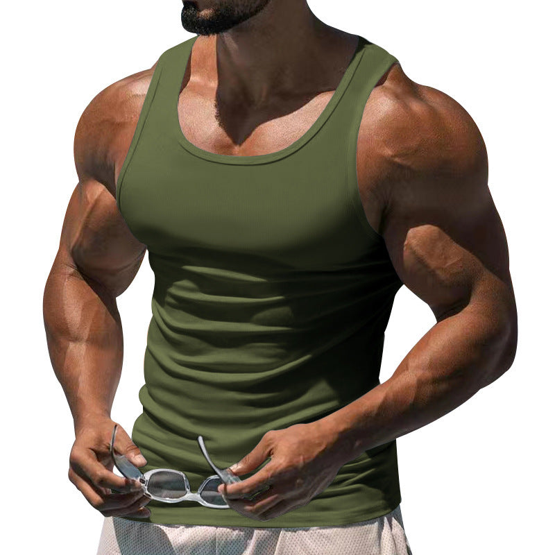 Men's Breathable Fitted Sports Tank Top Lune London