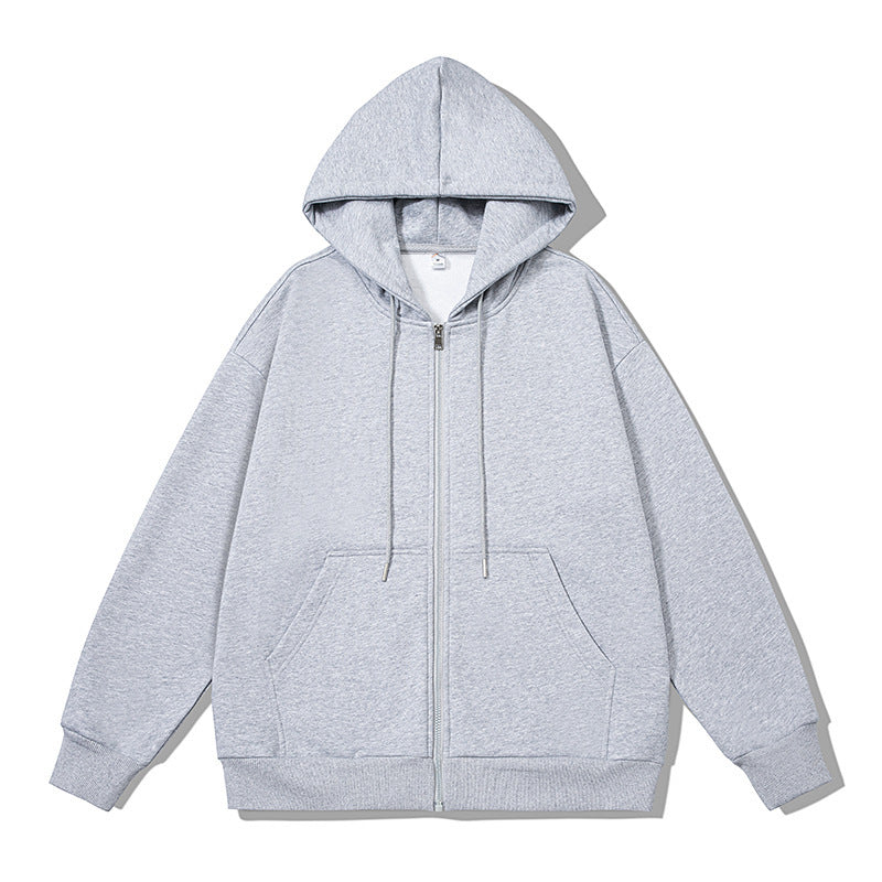 Women's zip hoodie with practical pockets and soft inner lining Chic & Stil