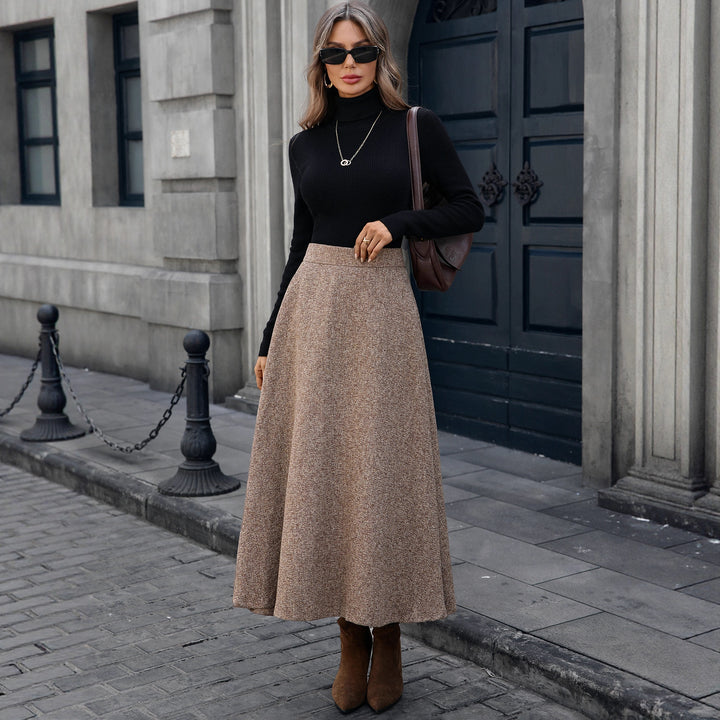 Jupe évasée à large coupe pour femmes Chic & Stil