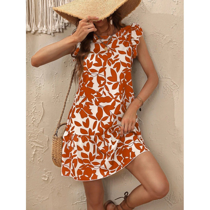 Ladies Flirty Ruffles A-line Dress Lune London