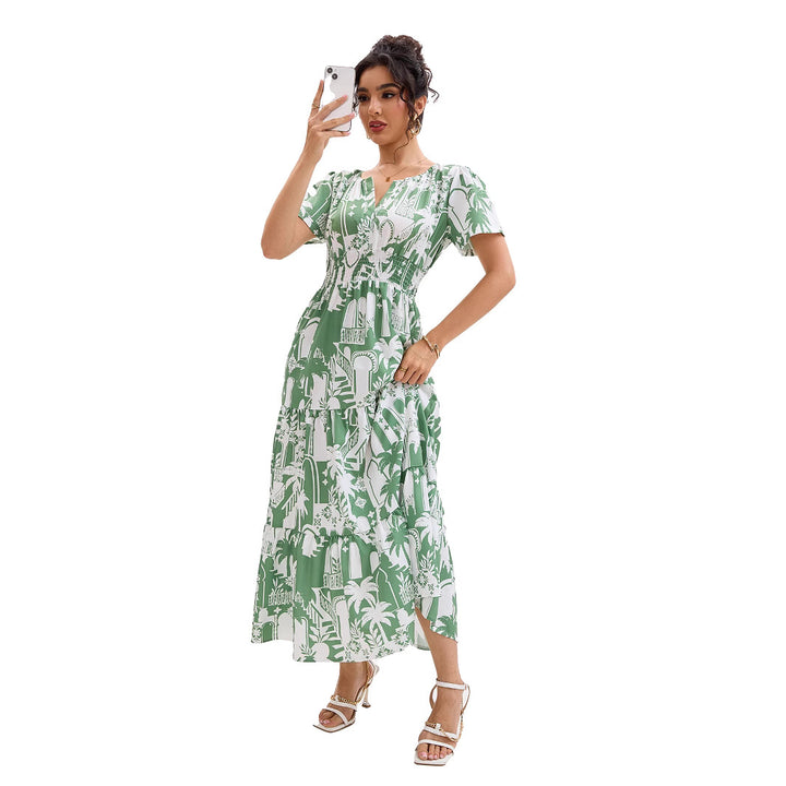Chic Tulle Boho Maxi Dress