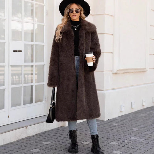 Women's Fashionable Long Coat Lune London
