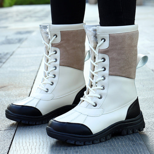 Winter boots for women lined with non-slip sole and insulating lining Lune London