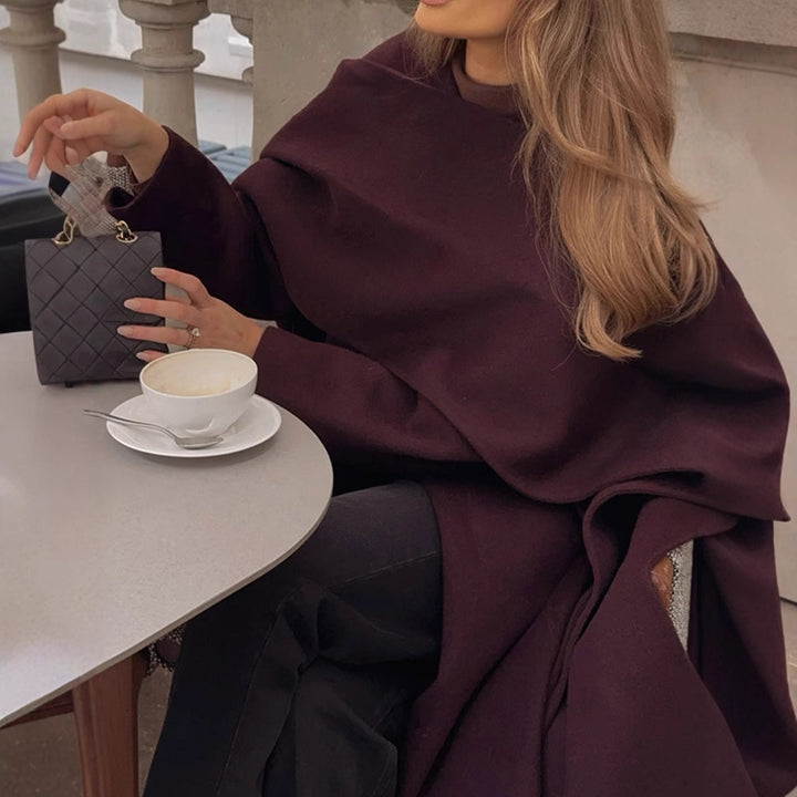 Elegant and versatile women Poncho-Jacket Lune London