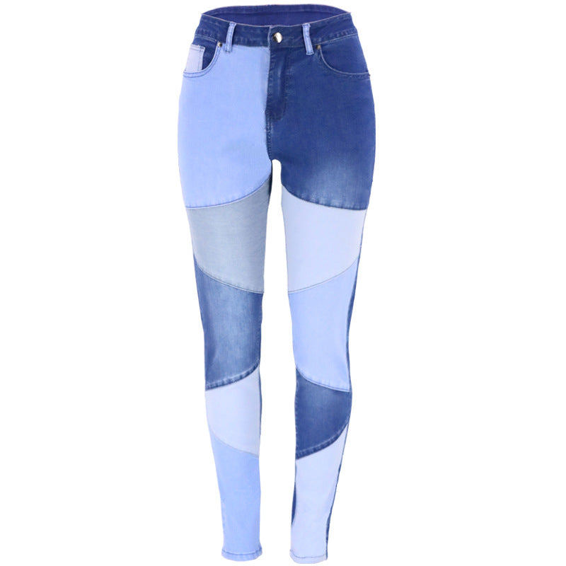 Slim-Fit jeans for women with modern block design and elastic waistband Lune London