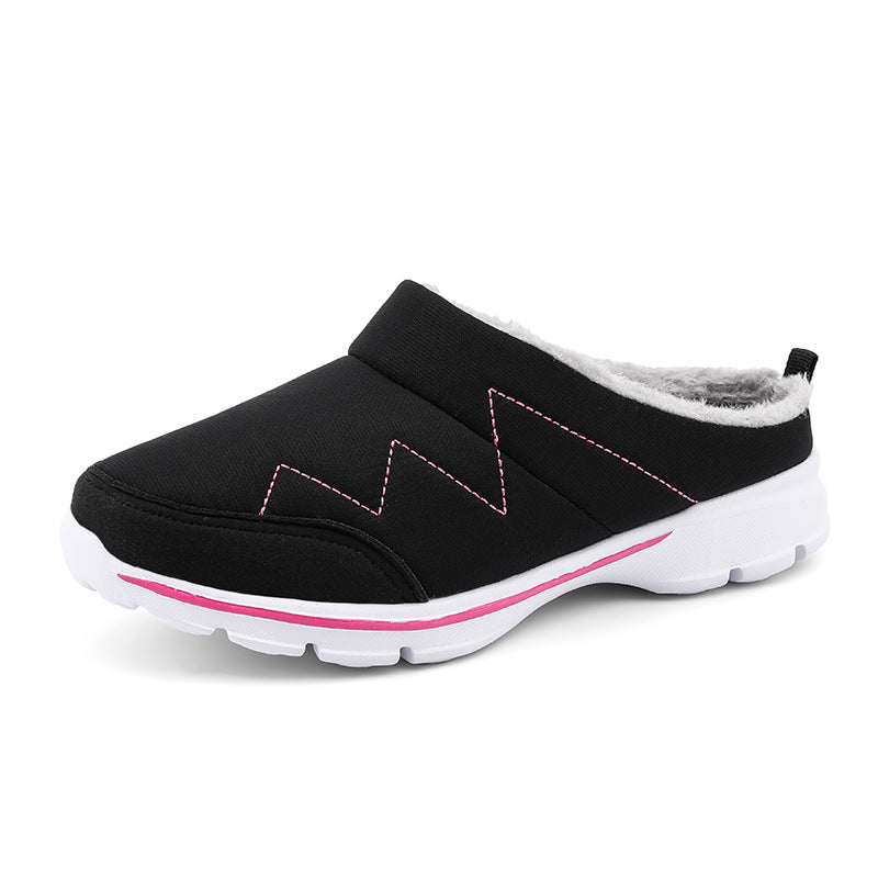 Slippers for women with non-slip sole and elastic shaft Lune London