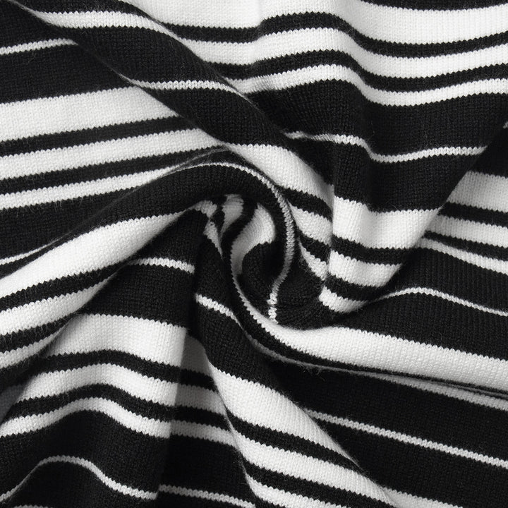 Cardigan rayé pour femme avec une coupe décontractée Chic & Stil