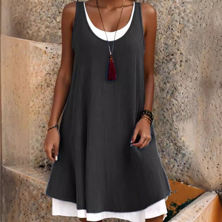 Lightweight ruffled sundress for women Lune London