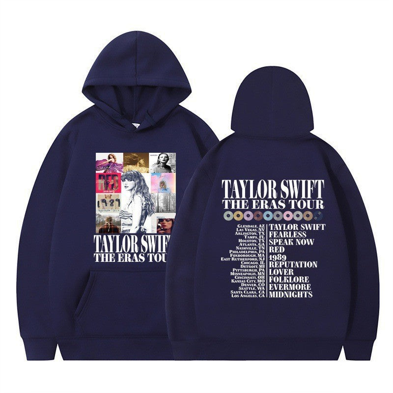 Ladies hoodie with artistic concert motif Chic & Stil