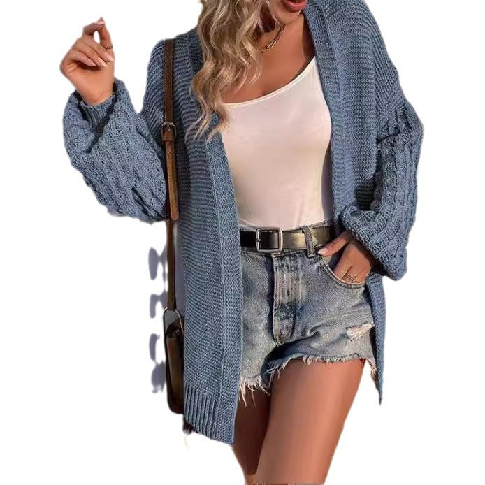 Chic and Style casual knit cardigan for women