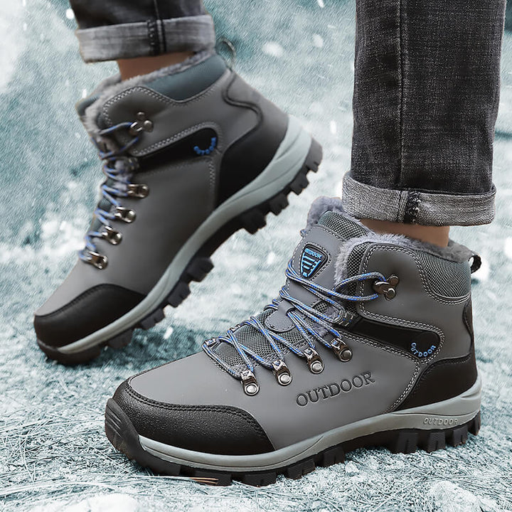 Women's winter hiking sandals with non-slip sole and insulating inner lining Lune London