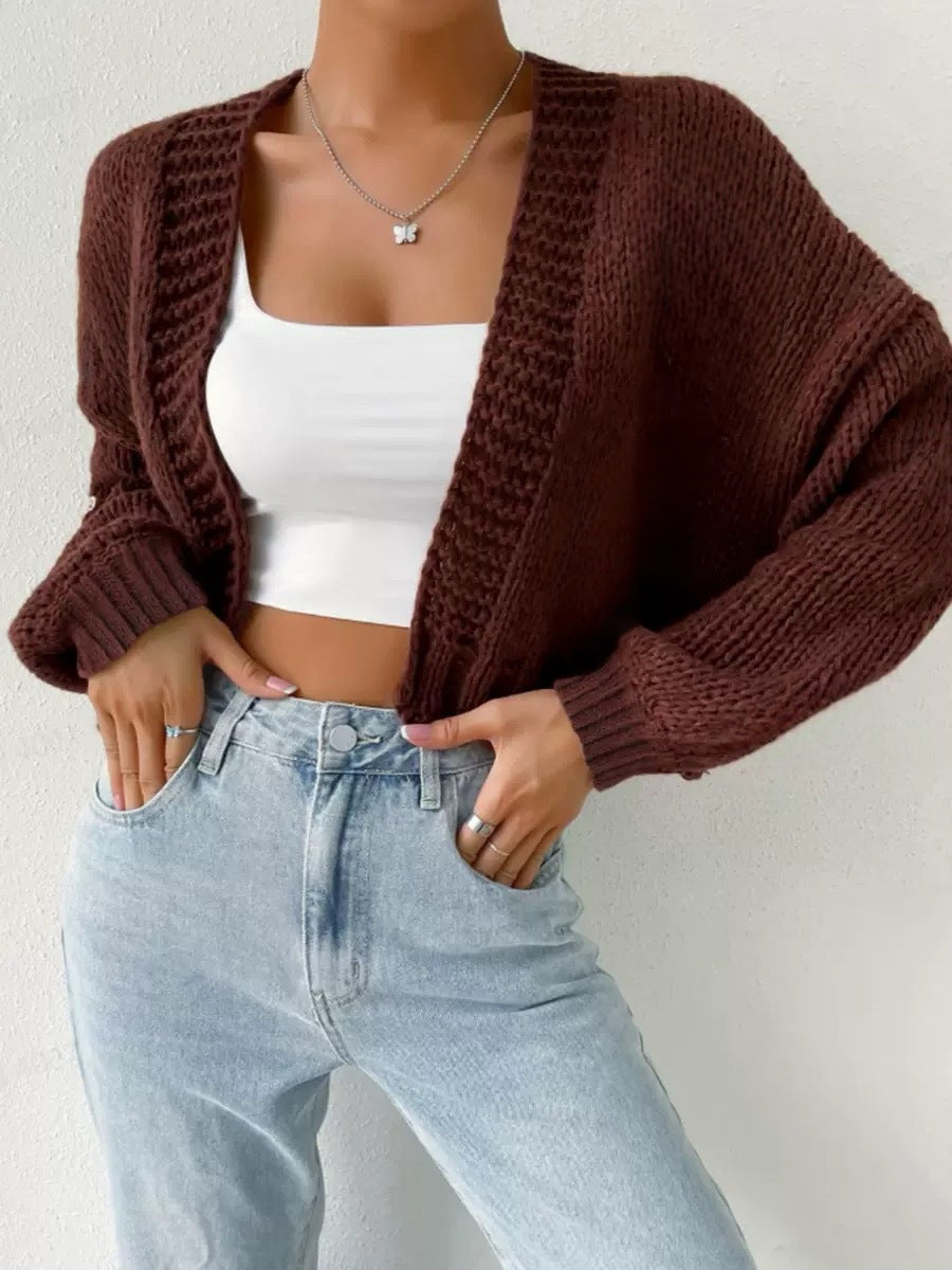 Structured knit cardigan for women with relaxed fit Lune London
