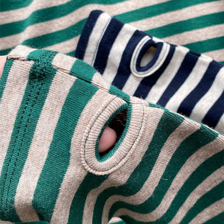 Ladies striped long sleeve shirt Chic & Stil