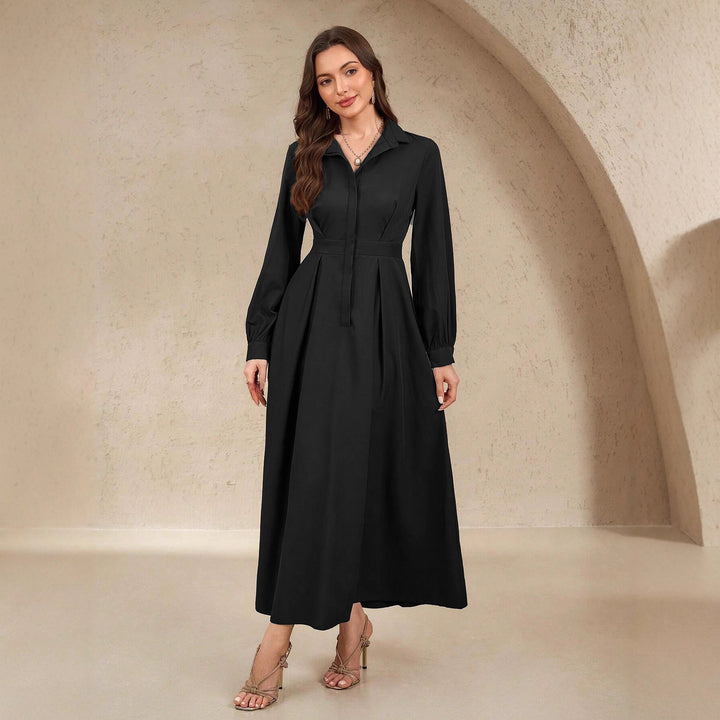 Elegant shirt dresses for women with a flowing skirt and practical pockets Lune London