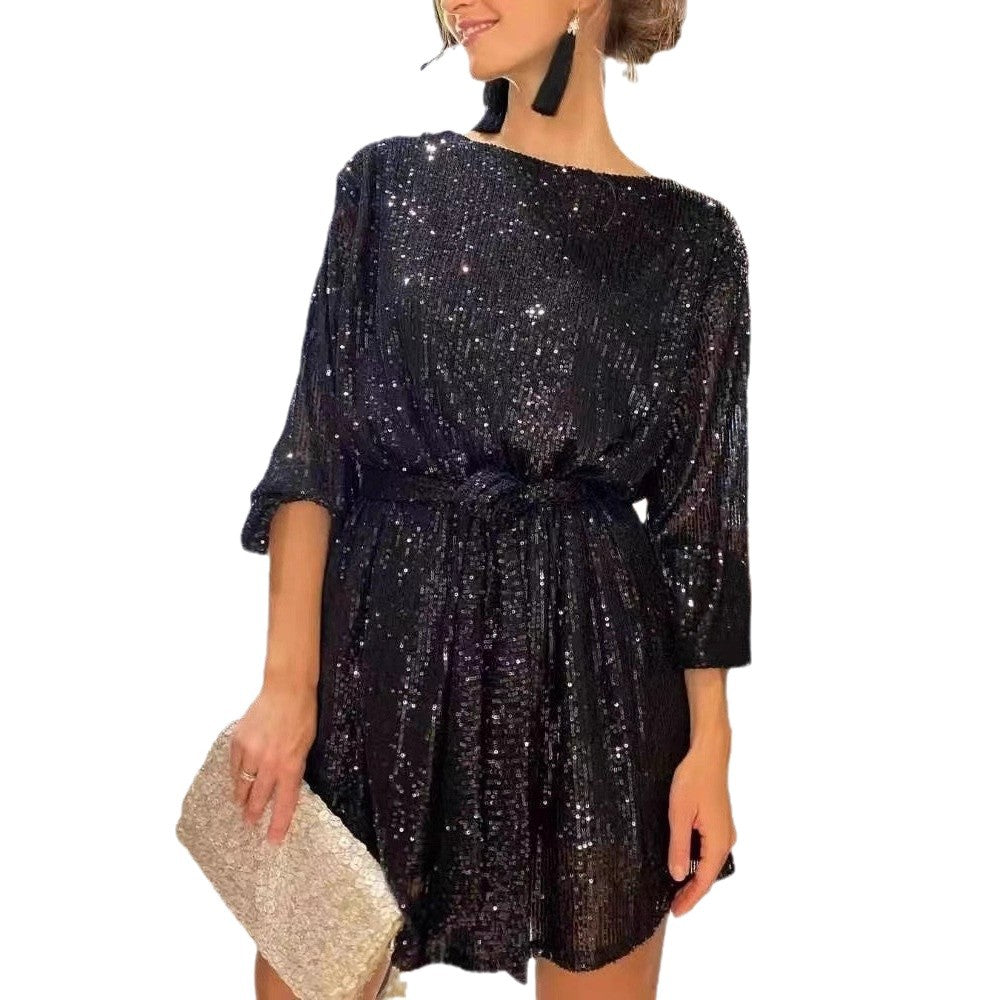 Lune London | Party Dress with V-Neck