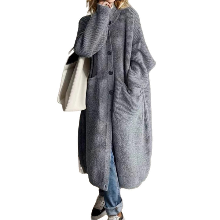 Oversized knit coat for women Lune London